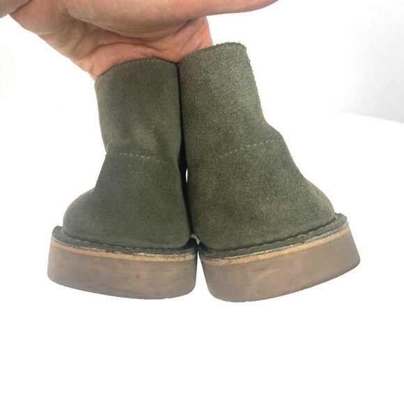 ATXA Men’s Chukka Boots EU 44 US 10.5 Olive Green Suede Artisan Academia Preppy - Picture 6 of 10